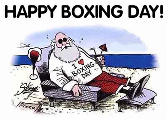 Editorial Boxing Day 2020
