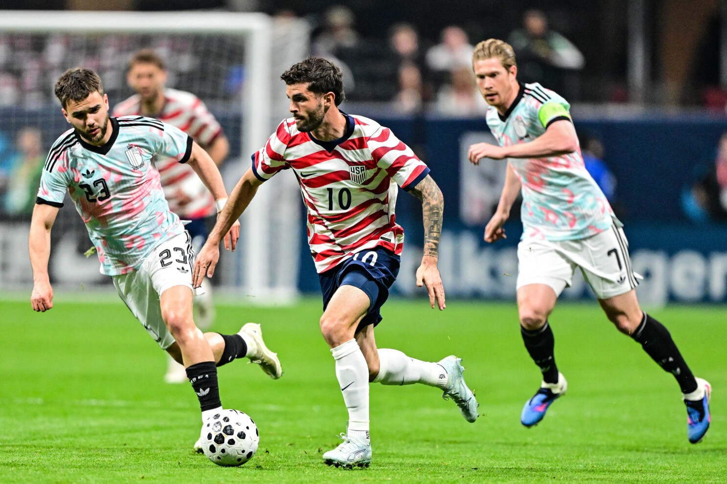 HΠΑ – ΒΕΛΓΙΟ … Φιλικό για γκολ .