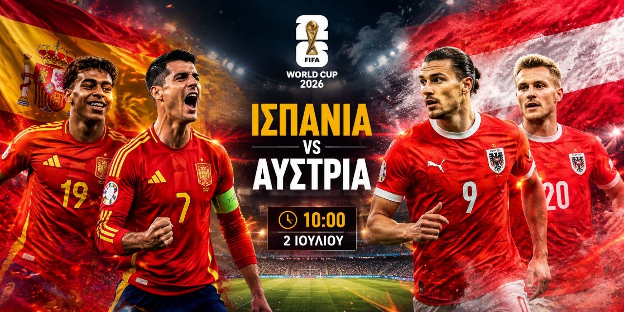 ΙΣΠΑΝΙΑ – ΑΥΣΤΡΙΑ…..Βασική επιλογή και ειδικά.