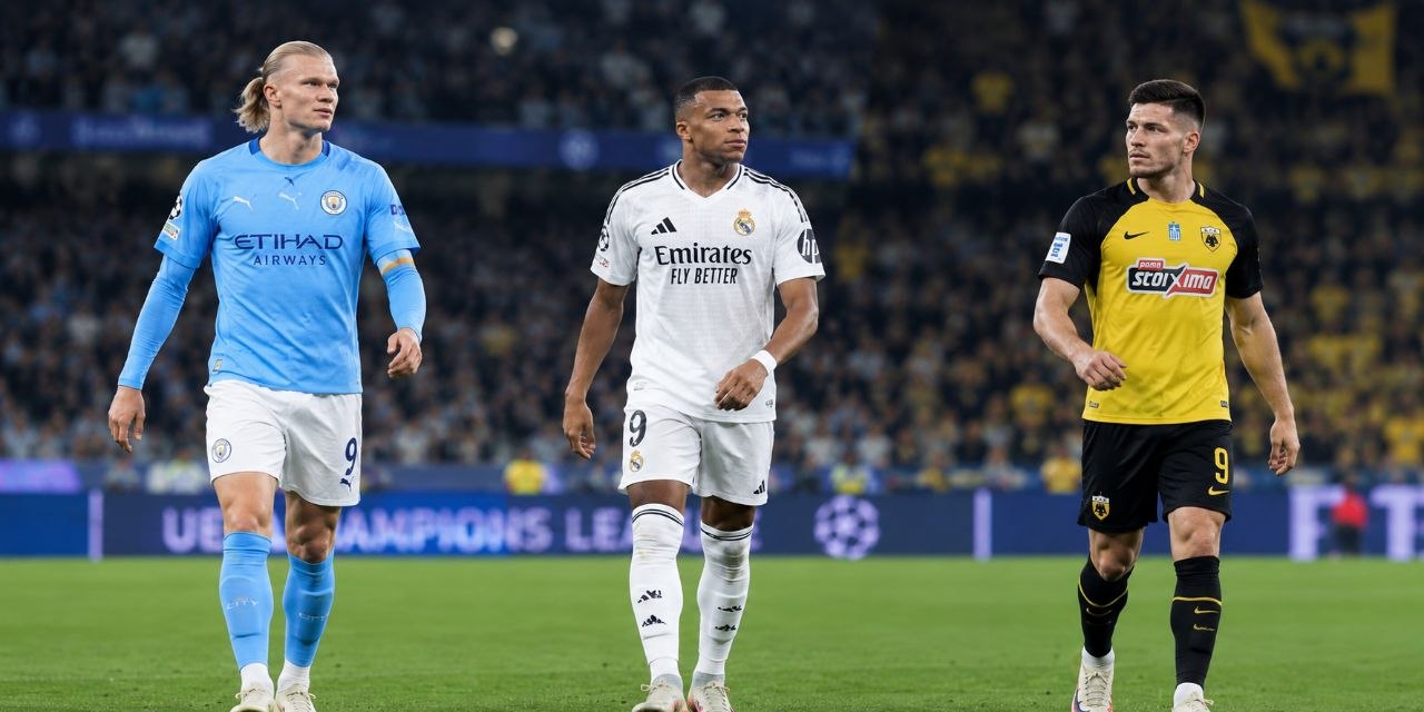 Haaland + Mbappe + Jović … εν δράσει